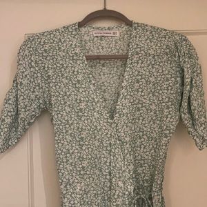 Faithfull The Brand wrap midi dress